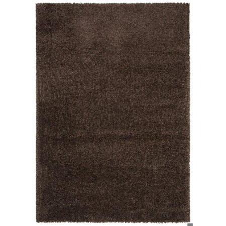 Safavieh 8 x 10 ft. August Shag 900 Power-Loomed Rectangle Rug Brown AUG900T-8